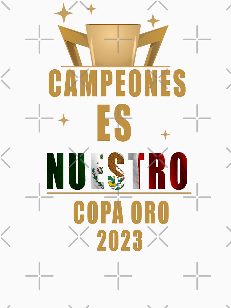 Playera campeon copa oro 2023 gold cup champion Mexico by Optimus-Designs