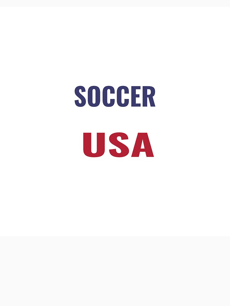 SOCCER USA Shirt – American Soccer Fan Tee | Uncle Jichuan by Uncle-Jichuan
