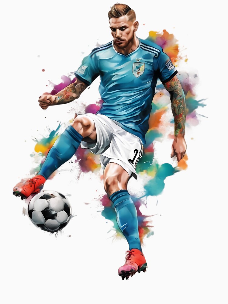 Soccer Footballer by macadolie
