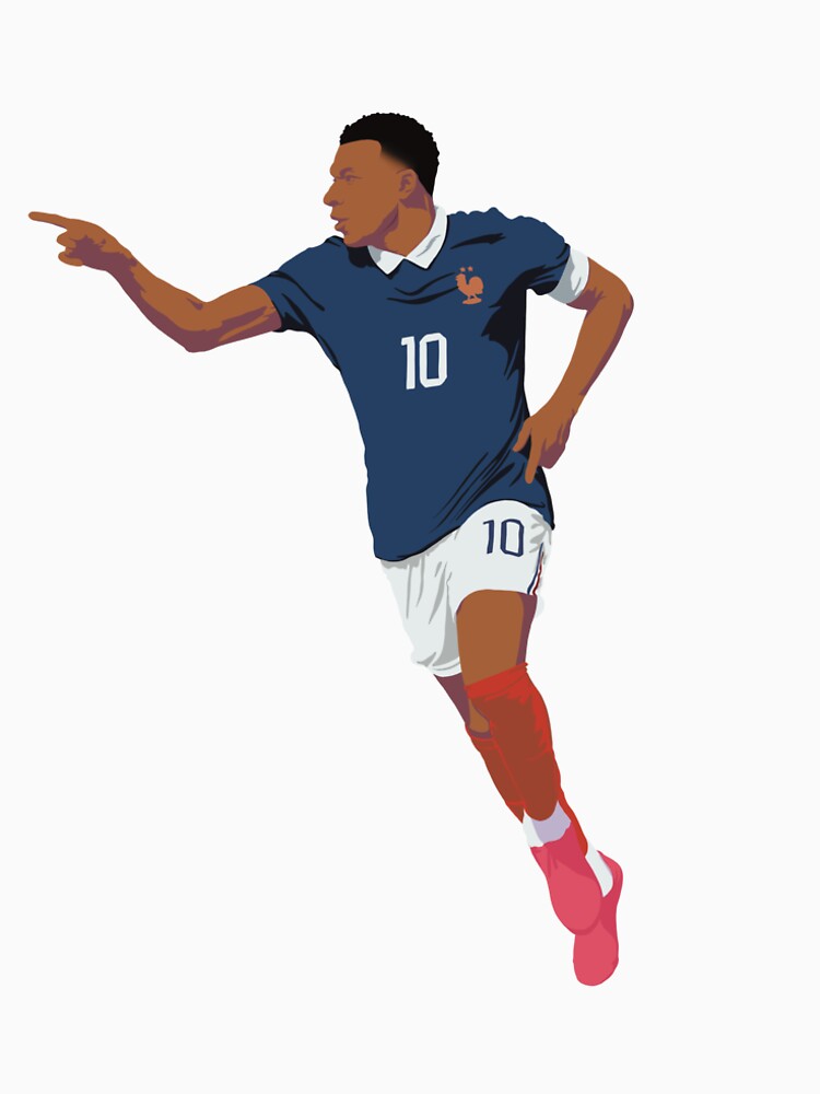 Copy of kylian mbappe celebration 2026 - minimalist drawing by CoolKittyCat8