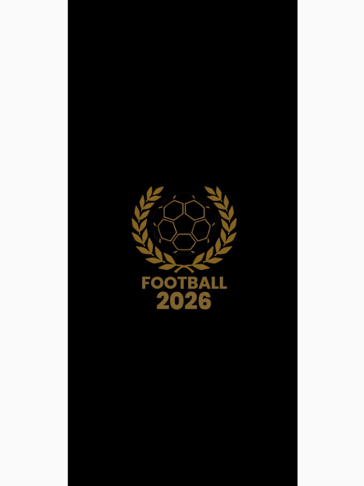 Football 2026 Gold Soccer Design by LandB Digital
