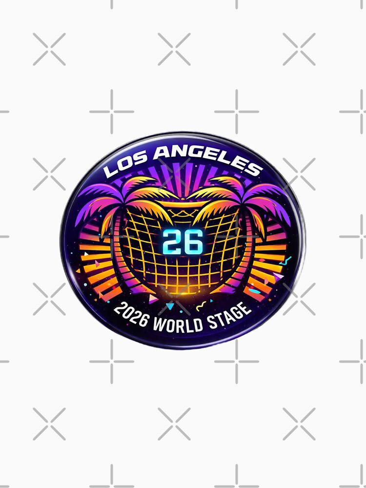 Retro LA “2026” - Hollywood Pitch Neon Badge by RDcollections