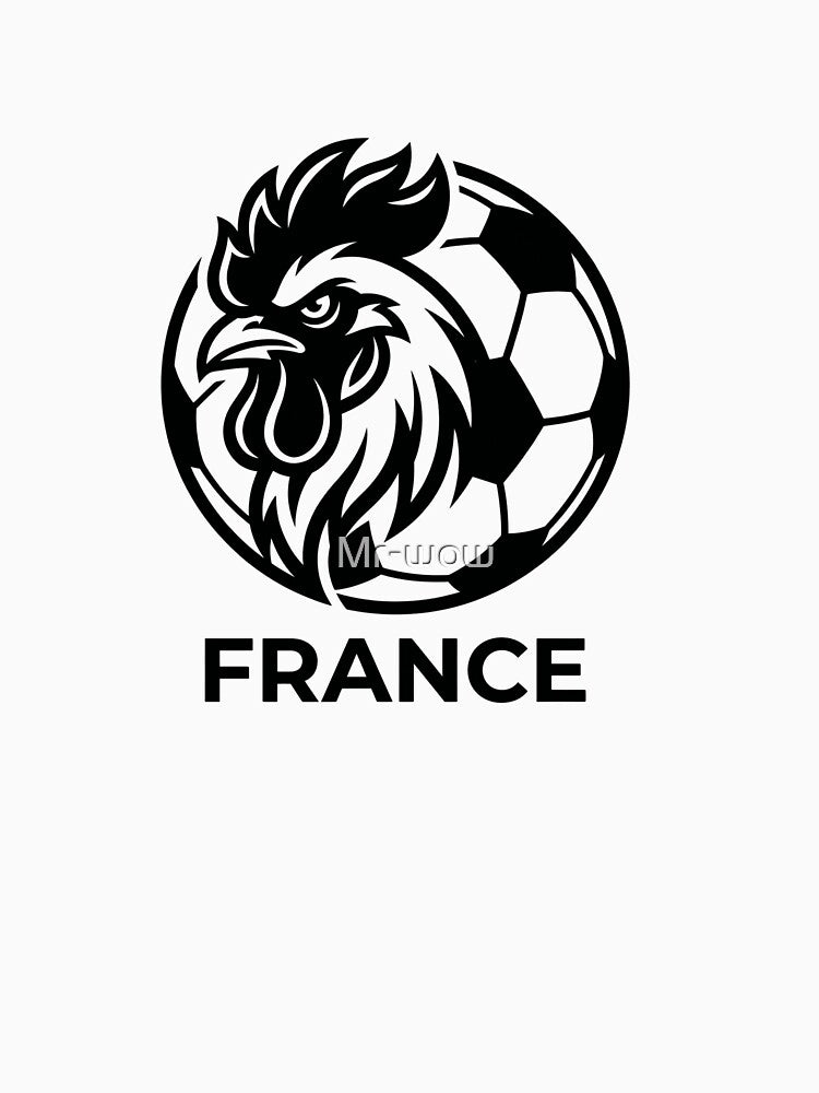 Aesthetic France Soccer Rooster Athletic Corporate Decal by Mr-wow