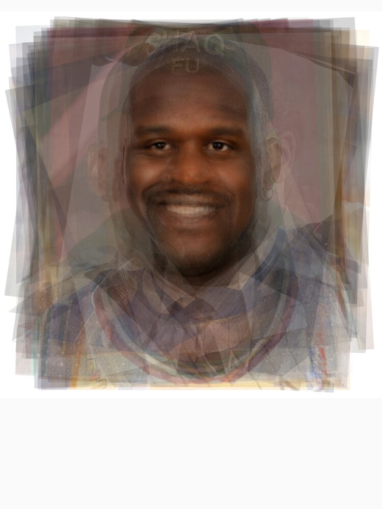 Shaq Portrait Overlay by Steven Socha