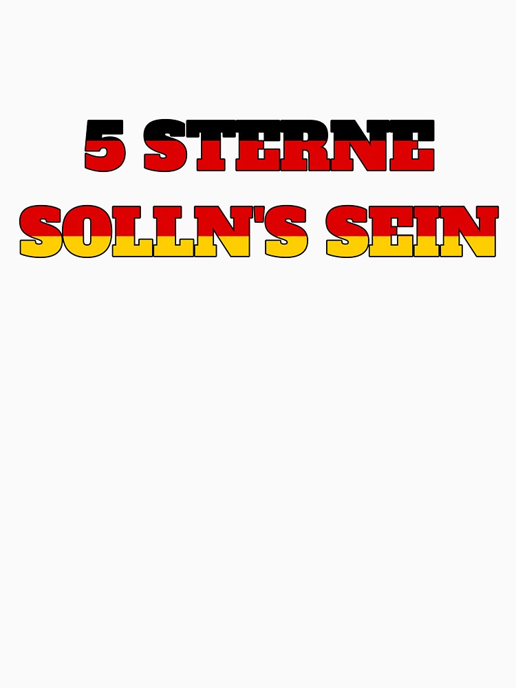Deutschland Fan - 5 Sterne by Hamlet & Sons