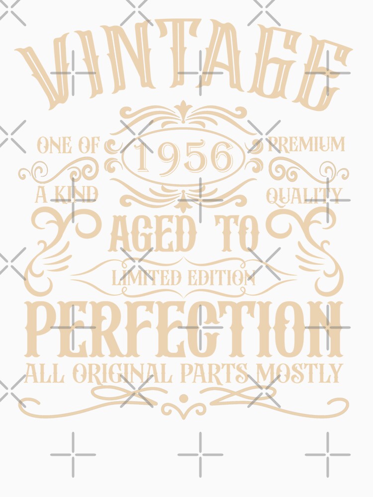 Born in 1956 vintage 70th birthday by Alexaltay