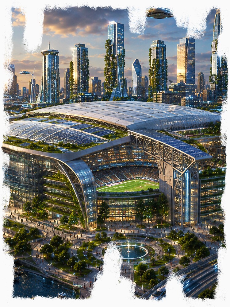 Houston 2050 – The futuristic NRG Stadium by Eric Nagel
