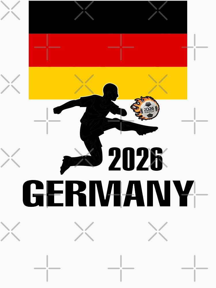 Germany  Soccer T-shirt 2026 by benchpod47