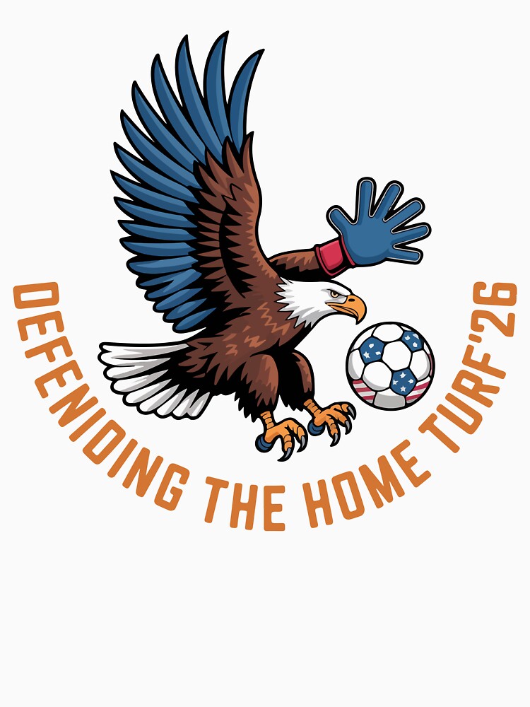 American Eagle Goalkeeper Defending The Home Turf Soccer 2026 by PixelWaveBD