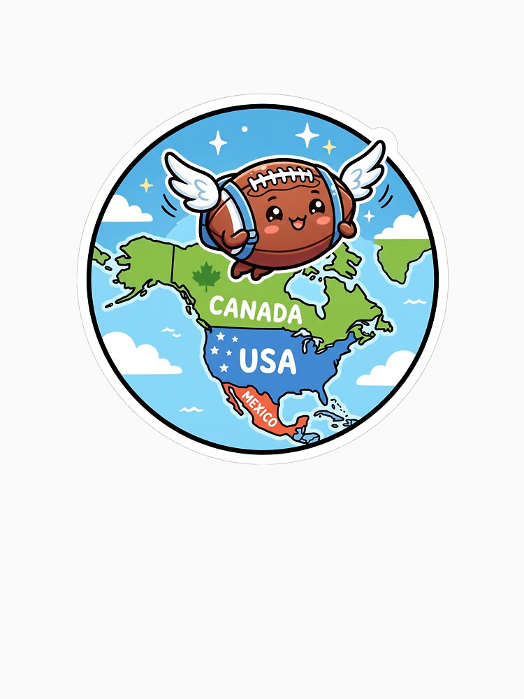 North America Journey 2026 Circular Sticker by sillyweas