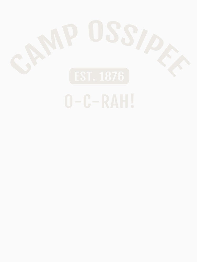 Camp Ossipee White by CampOssipee150