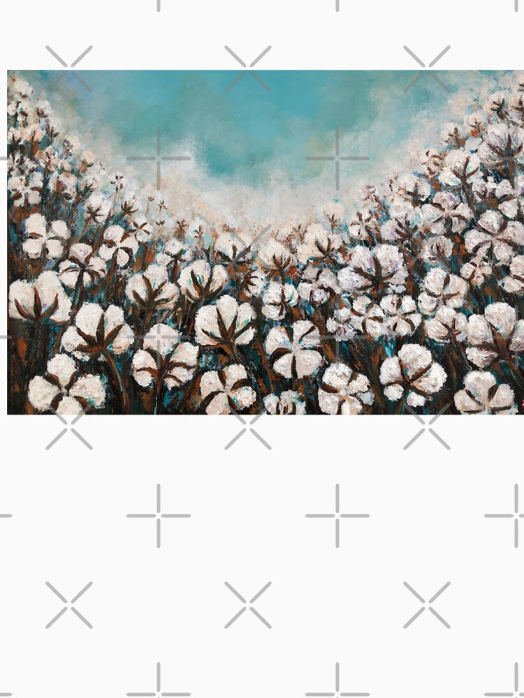 Blossoming cotton flower by Roy & Tiffany