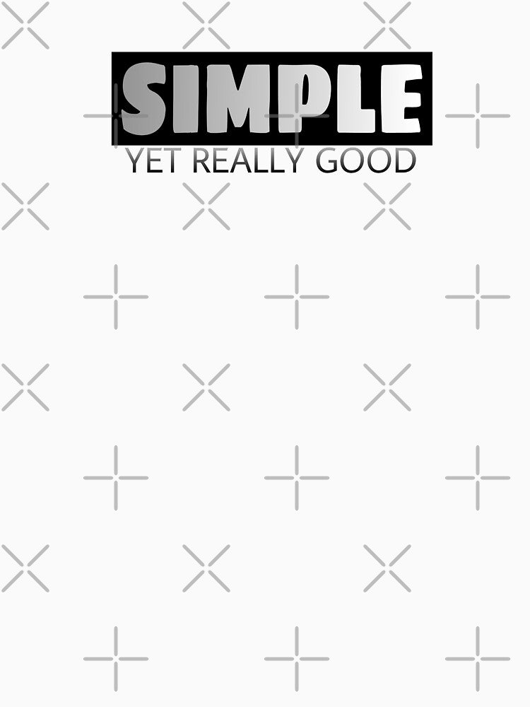 Simple, yet really good by Mr Wolf