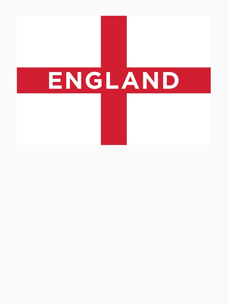 England Flag Text (Large) by STUDIO-72