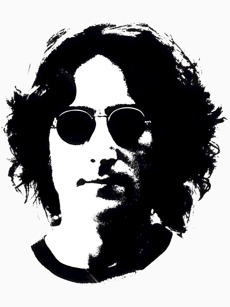 Iconic Lennon Retro Portrait | PERFECT GIFT FOR YOU AND FRIENDS by ThomasSurette