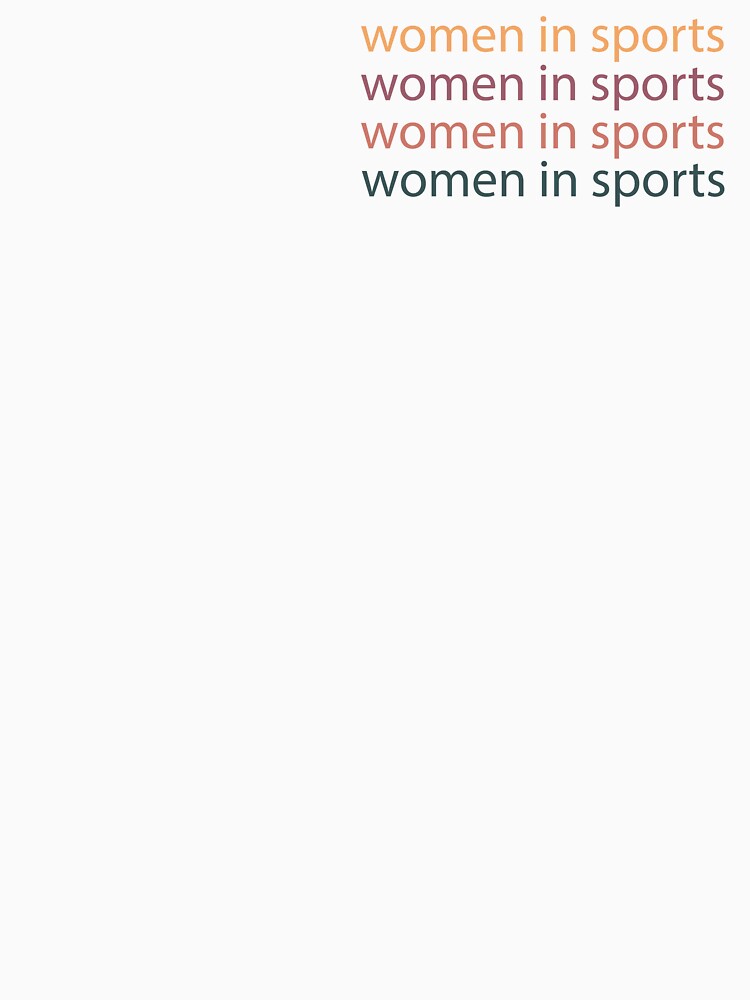 SUPPORT WOMEN WHO WORK IN SPORTS MULTI PRETTY PASTEL COLORS by Karisdesignss