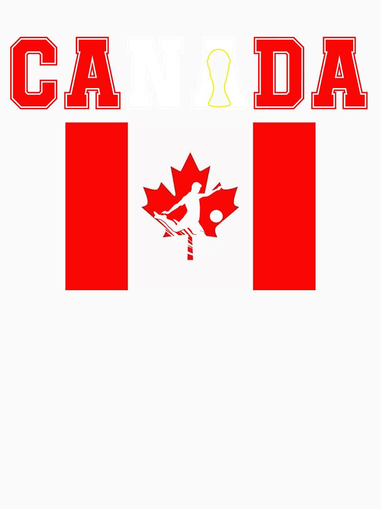 Canadian Football Supporter Vintage Soccer Design by QuiteOrbit
