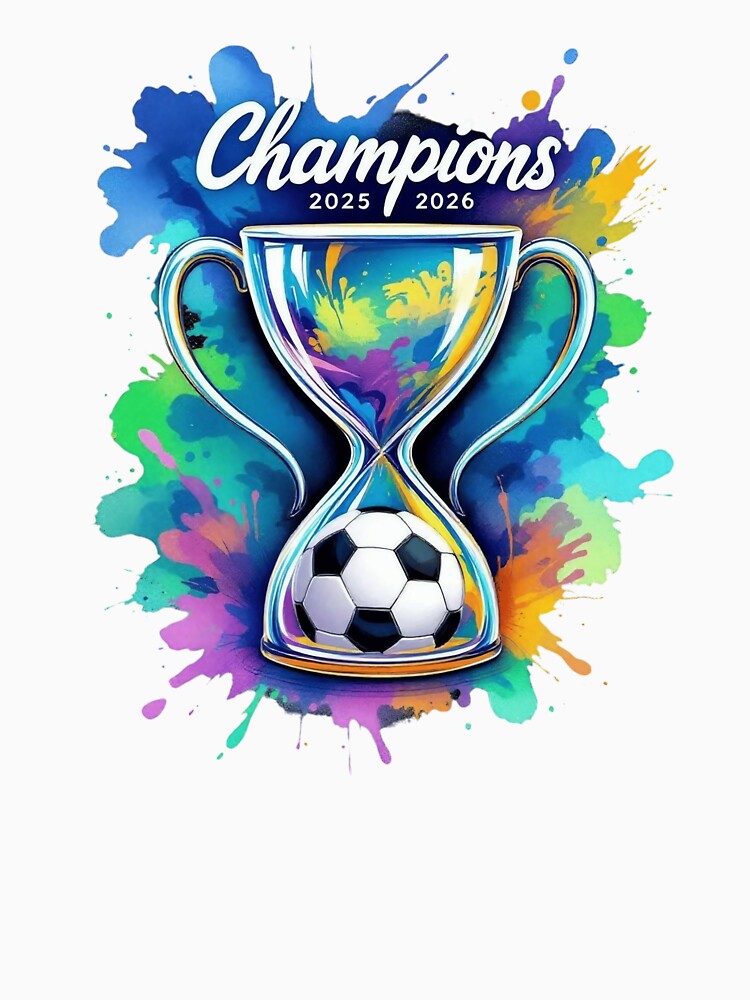 Fantasy Soccer Champions season 2025-2026 trophy, fantasy football Trophy Design - Football Winner by TheGaliyaStudio