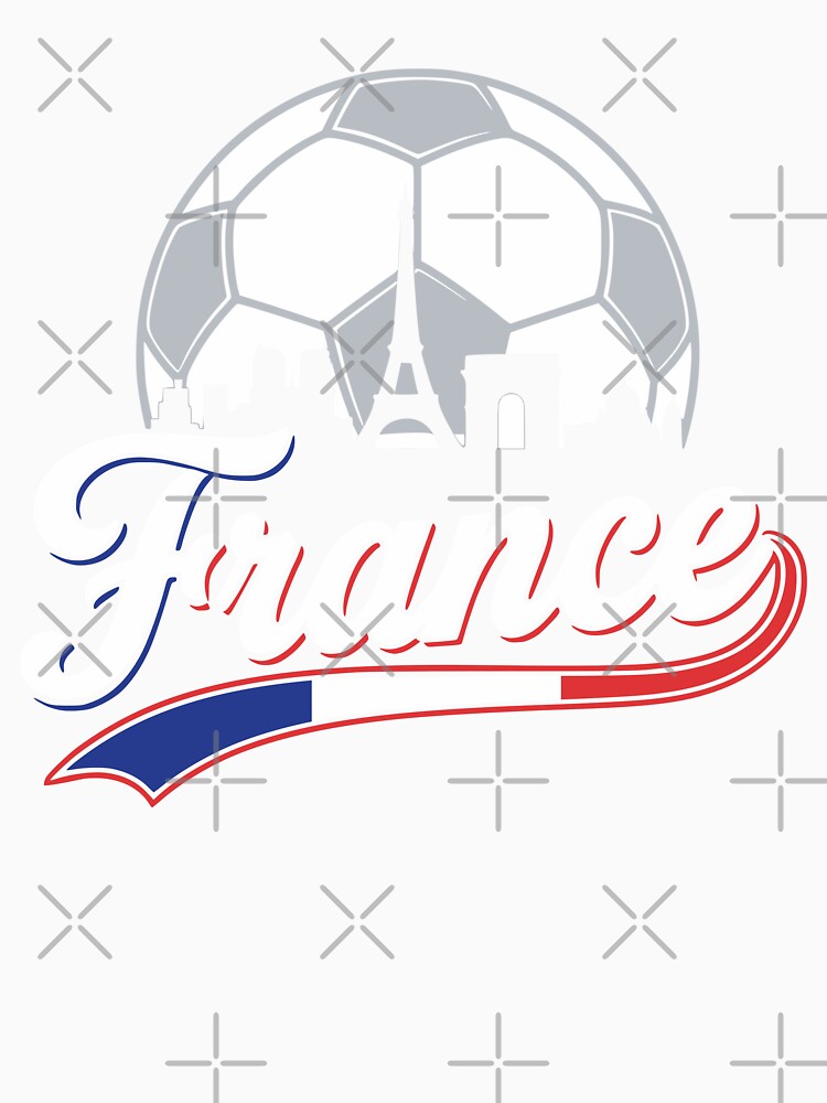 France Skyline Flag Soccer Graphic by Imaginationbeyond