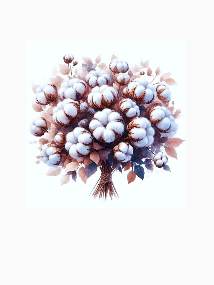 Cotton bouquet. by growing-mom