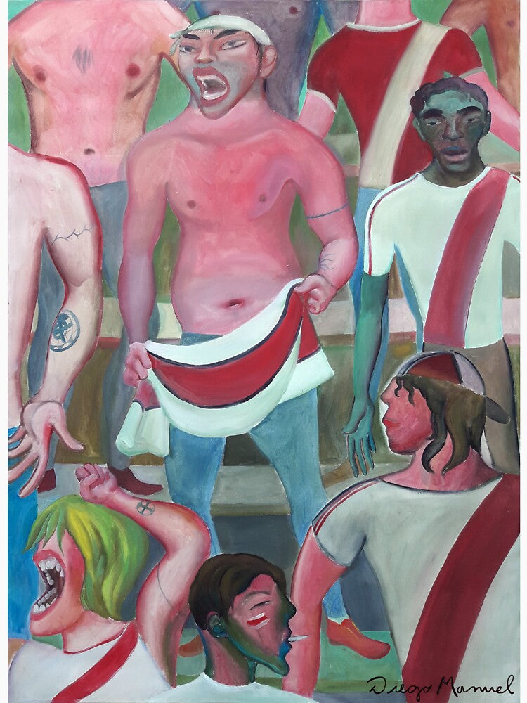 The soccerfans by Diego Manuel Rodriguez