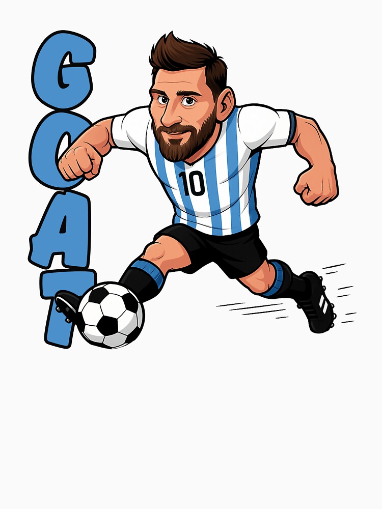 GOAT Mode – Argentina's #10 Legend by Ink on Thread