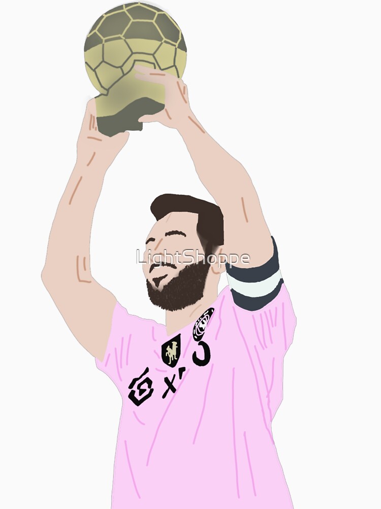 Messi's 8th Ballon d'Or by LightShoppe