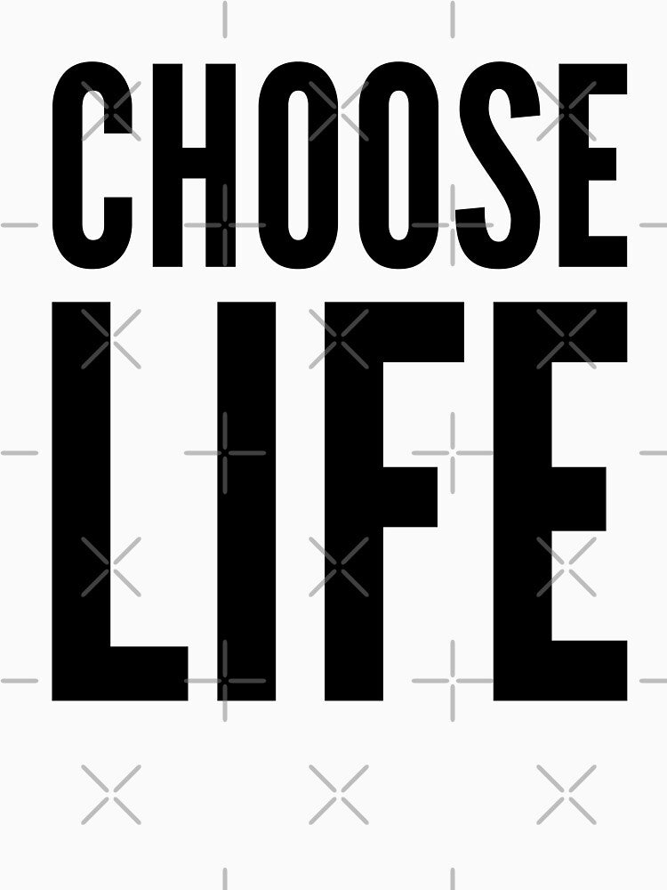 Choose Life Vintage Retro 80s by WALID65