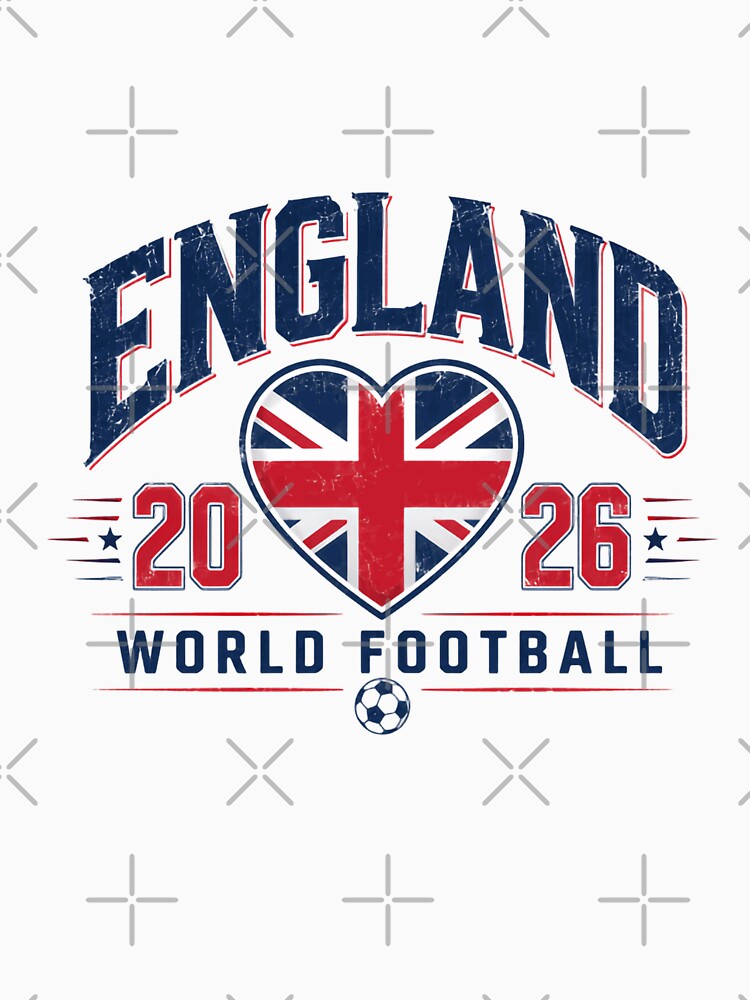 England 2026 World Football English Soccer Team Supporters by JonesFlora2025