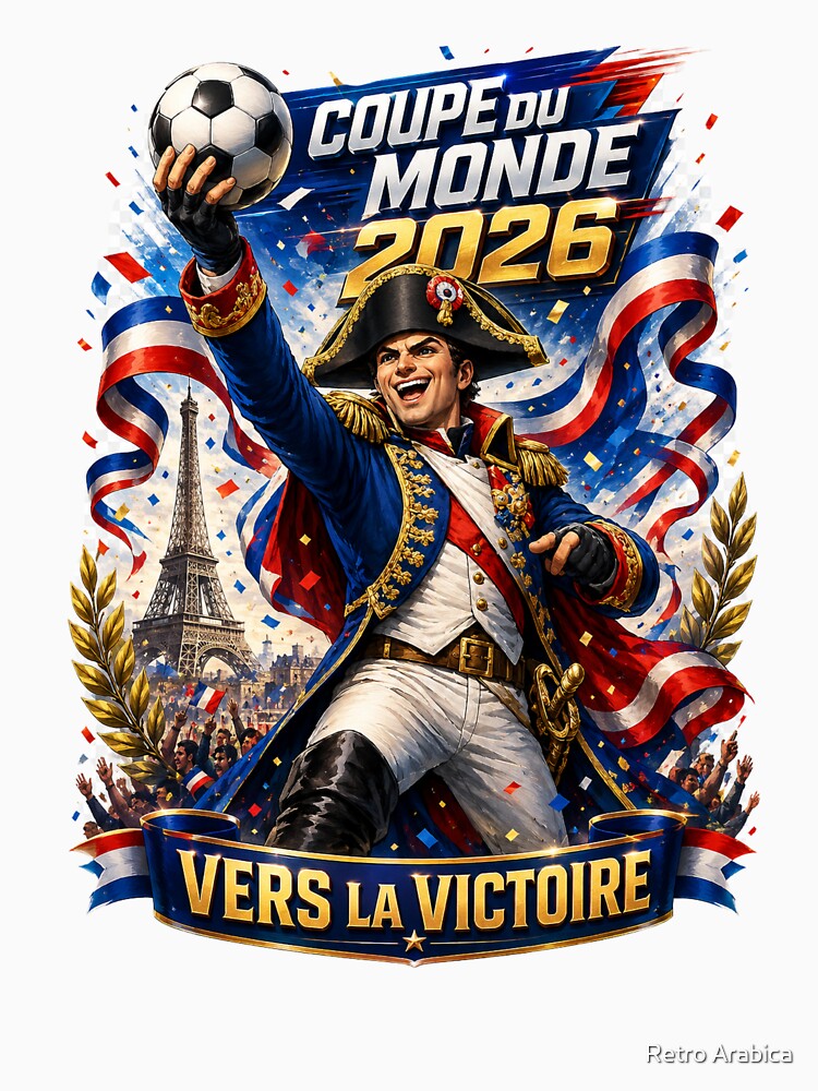 France World Cup 2026 Victory by Retro Arabica
