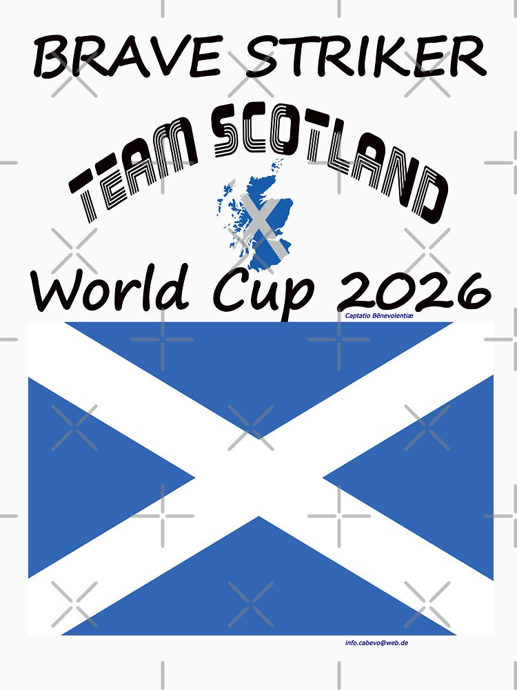 Scotland Fan T‑Shirt world Soccer Cup 2026 GB outfit by cabevo