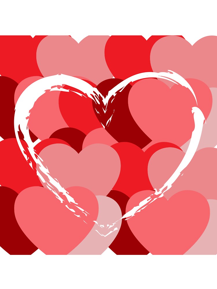 Valentine's Day 2022, Valentines Day Cute Red Romantic Romance Heart Couple by fairy-taler