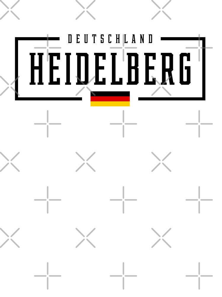 Heidelberg Deutschland Germany German Flag by creativecaveman