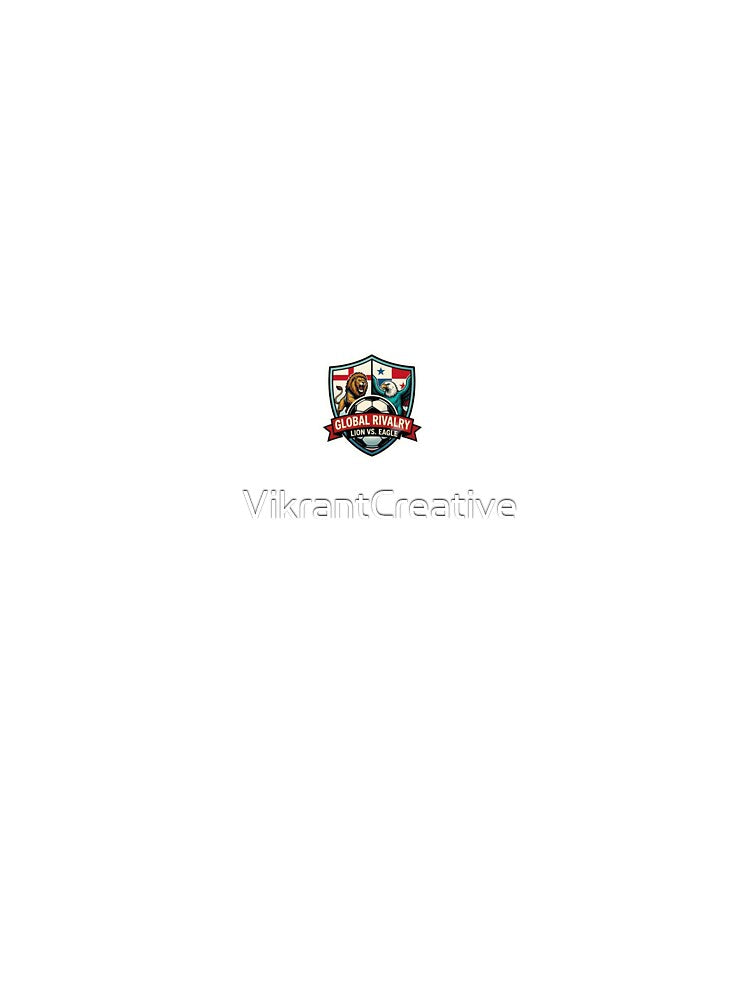 England vs Panama Global Rivalry Shield Sticker — Lion vs Eagle World Cup 2026 Soccer Decal by VikrantCreative