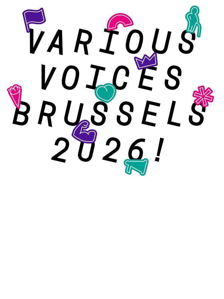 Various Voices 2026 (Logo) by Various Voices Brussels 2026