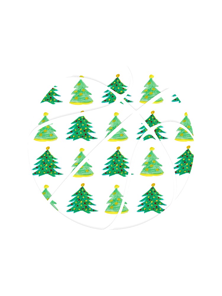 Abstract Basketball Design - Motivational Sports - Christmas Trees by Gaming x Sports