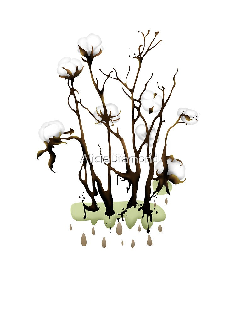 cotton plant by AliciaDiamond