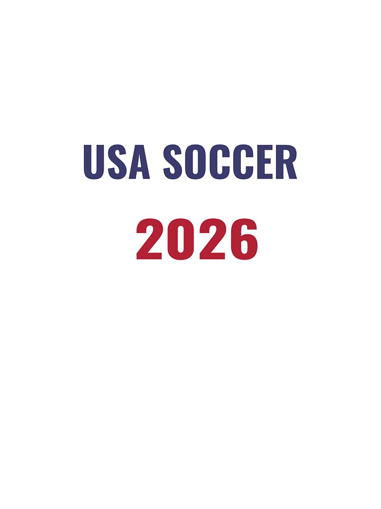 USA SOCCER 2026 Shirt – American Soccer Fan Tee | Uncle Jichuan by Uncle-Jichuan