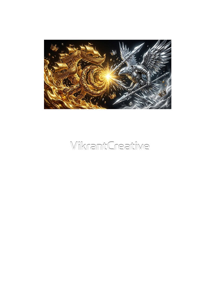 Golden Armada vs Crystal Eagle Knight — Spain Austria Fantasy Football 2026 Sticker by VikrantCreative
