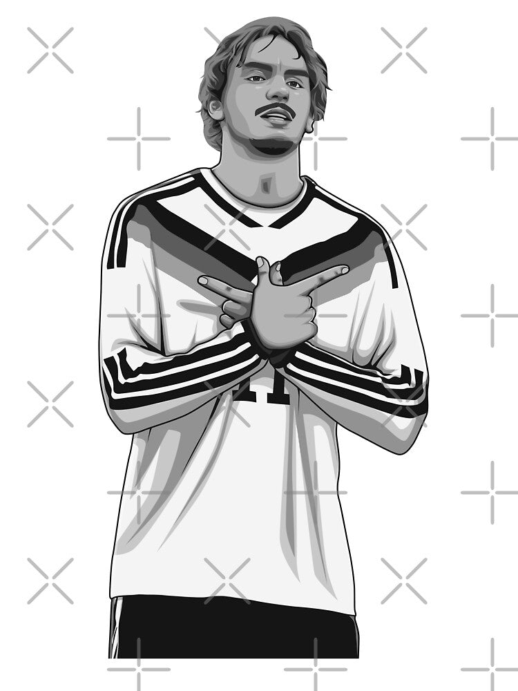 Nick Woltemade Black and White Version by Aldduardo
