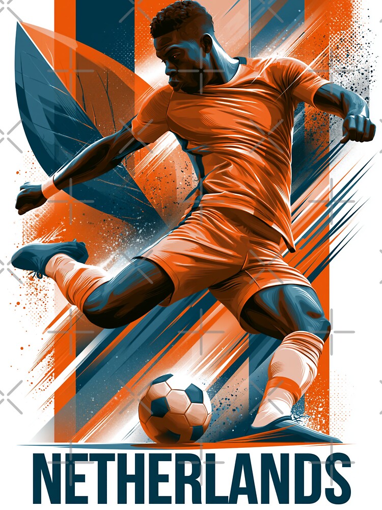 Netherlands Soccer by StudioRedKoala