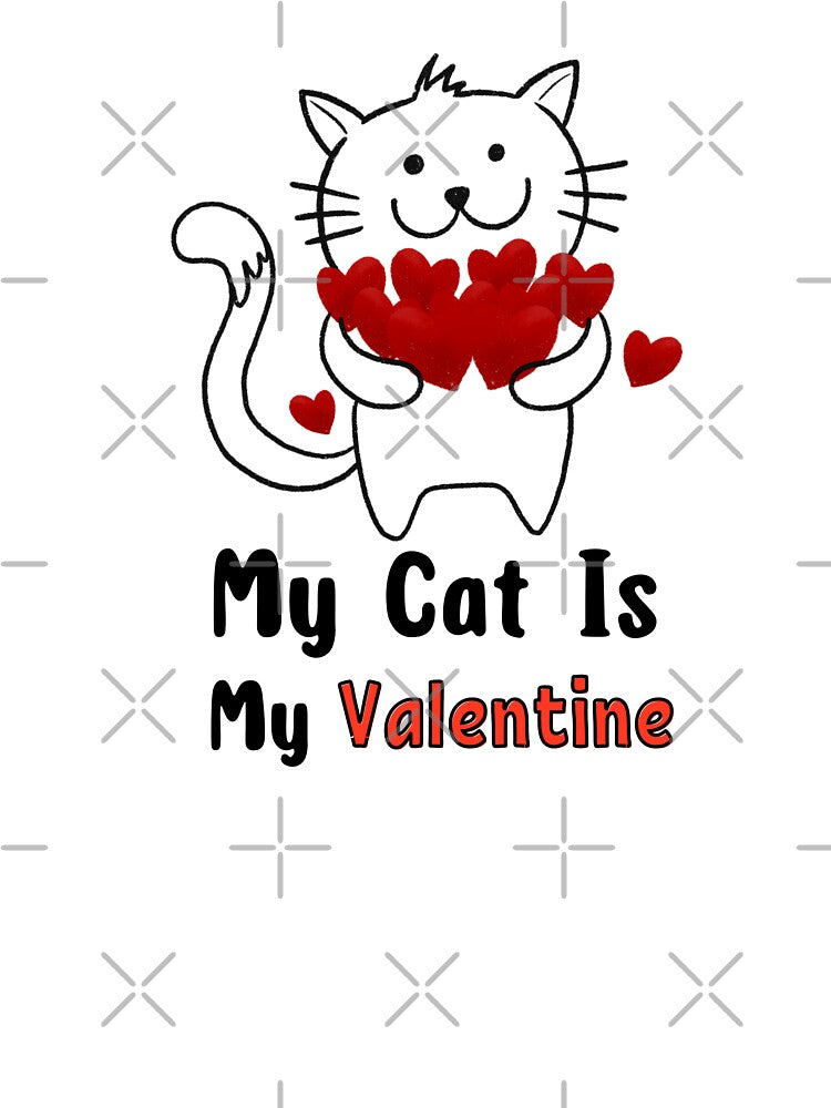 My cat is my valentine by ni3ma