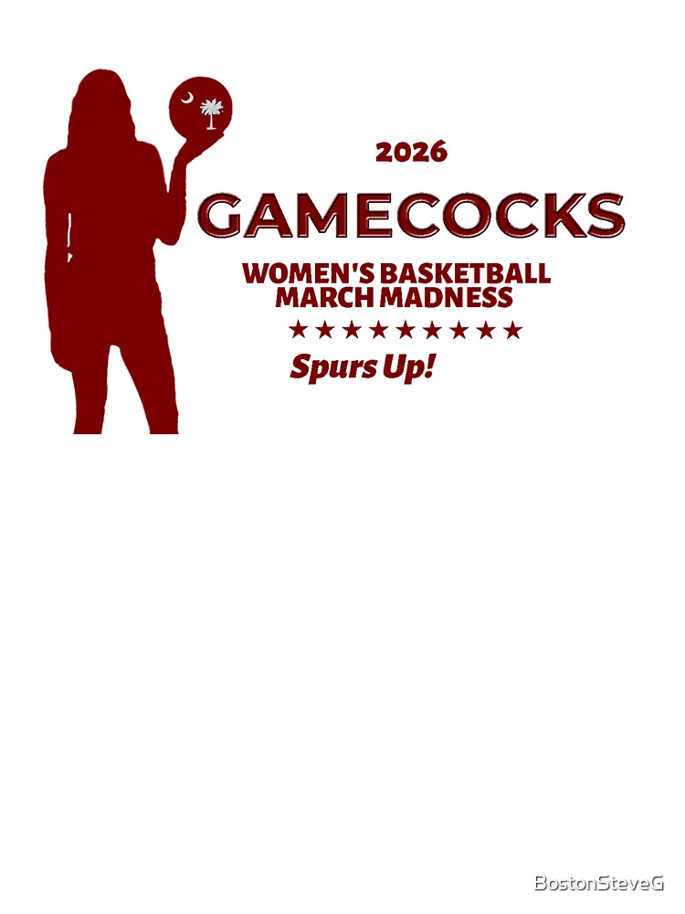 Carolina Gamecocks Woman's Basketball March Madness 2026 by BostonSteveG