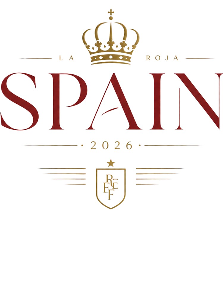 Spain 2026 Football World Cup Glory | La Roja Fan Supporter Shirt by rushaib