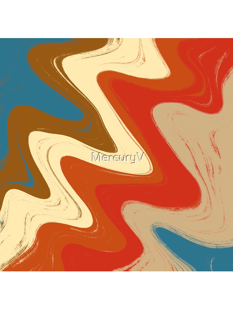 Retro color matching abstract illustration by MercuryV