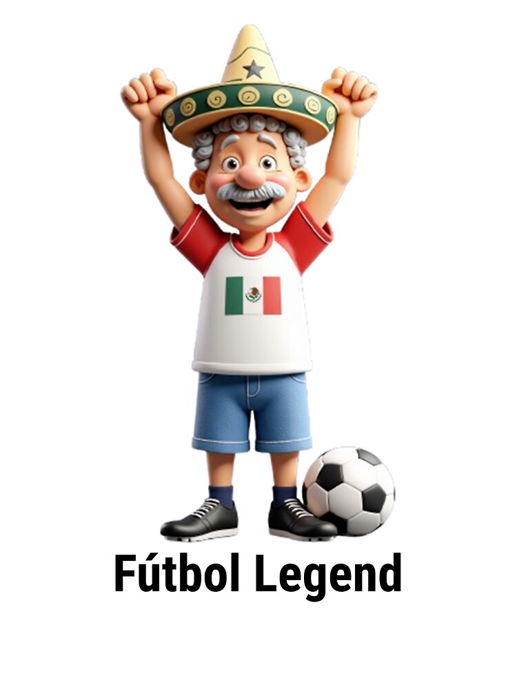 Abuelo Futbolero — Mexico Soccer Grandpa by BajioAmigos