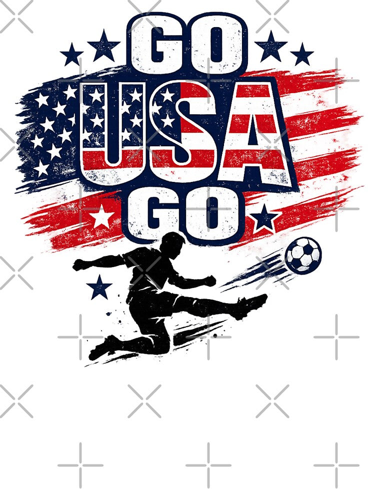 GO USA GO. Football Soccer World Cup 2026 USA by PerfectMatch