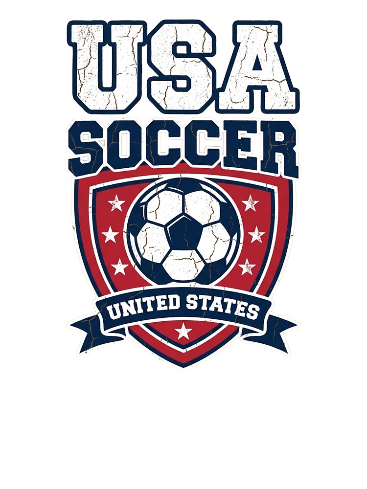 USA Soccer United States Vintage Badge by PlushFutura