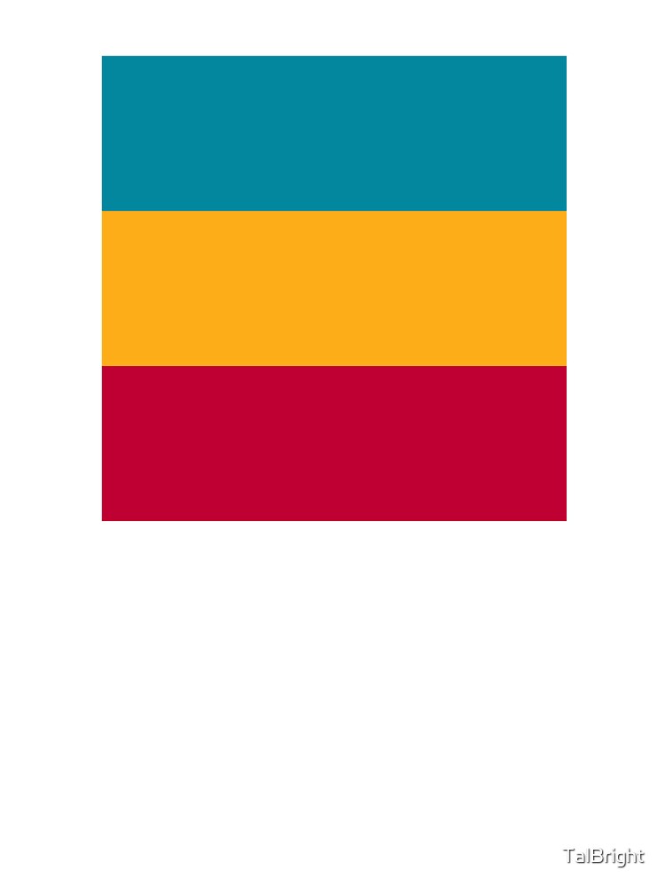 Retro vintage color stripes by TalBright
