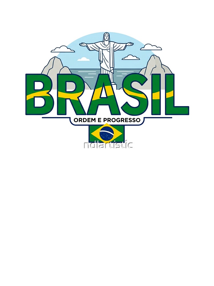 Brazil Brasil by ndlartistic